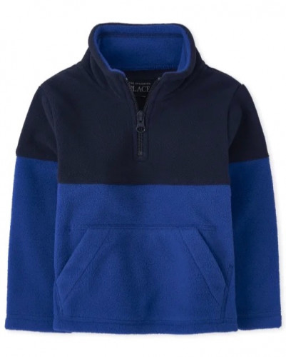 جاكيت ولادي أزرق وأسود ماركة The children's place