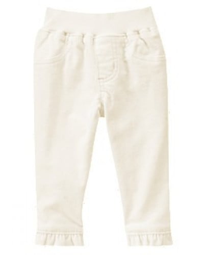 بنطلون بناتي جينز أبيض ماركة جيمبوري