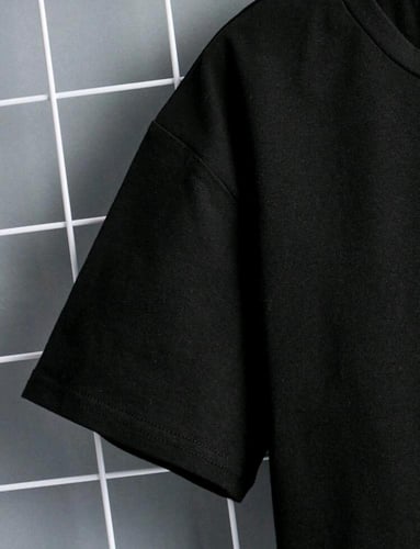 بلوزة ولادي - أسود - 7-14 سنة