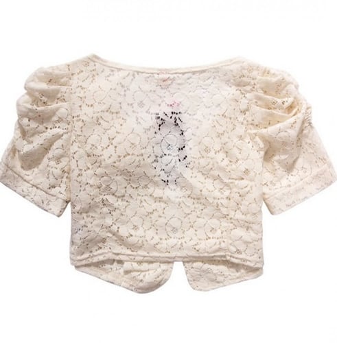 سترة نسائية دانتيل بزهرتين 9305