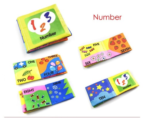 كتاب قماشي تعليمي