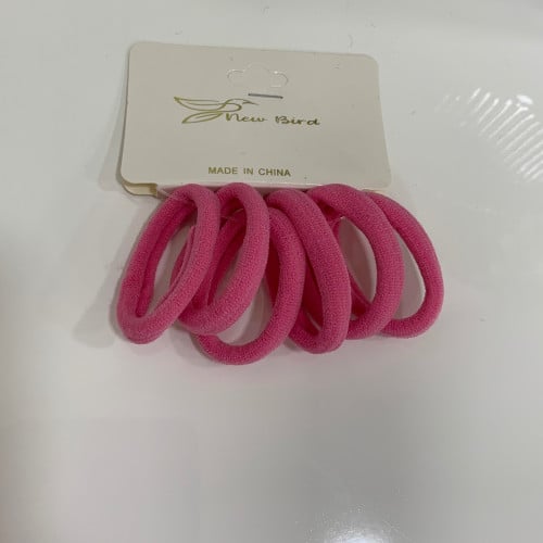 6 ربطات شعر وردي