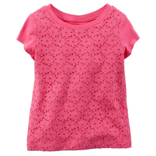 بلوزة بناتي دانتيل تيفاني ماركة كارترز