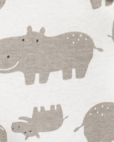 طقم 6 قطع بربتوز محايد ماركة كارترز - كم طويل - رم...