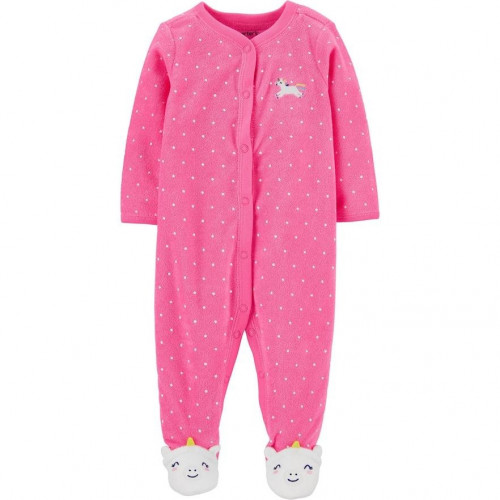 أفرول بناتي ماركة كارترز - وردي منقط بأبيض