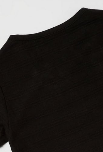 بلوزة ولادي سوداء - بأزرار - ماركة ماكس