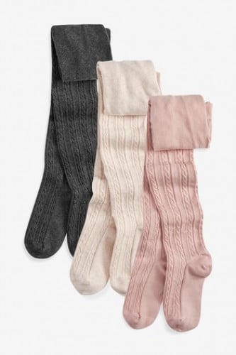 طقم 3 هيلهوبات بناتي ملون ماركة نكست - 1