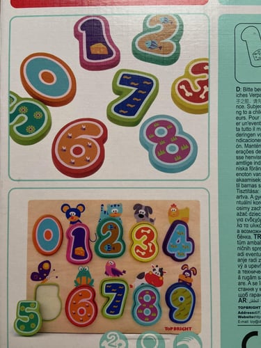 لعبة تعليمية - تعلم الأرقام و العدّ و الحيوانات -...