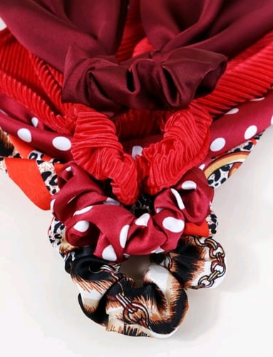 4 حبات ربطة شعر - اكسسوار شعر - موديل رقم 23