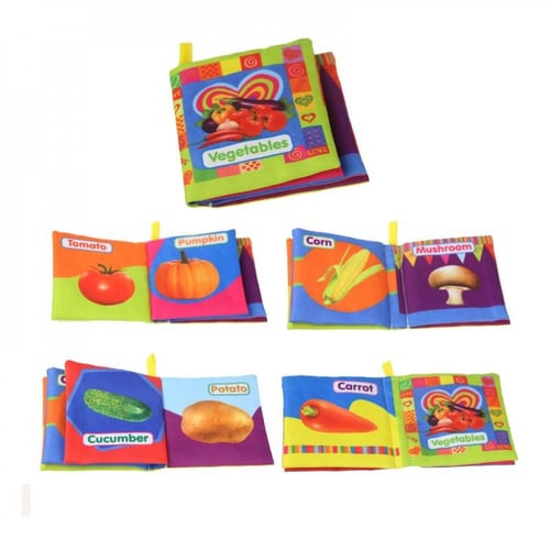 كتاب قماشي تعليمي