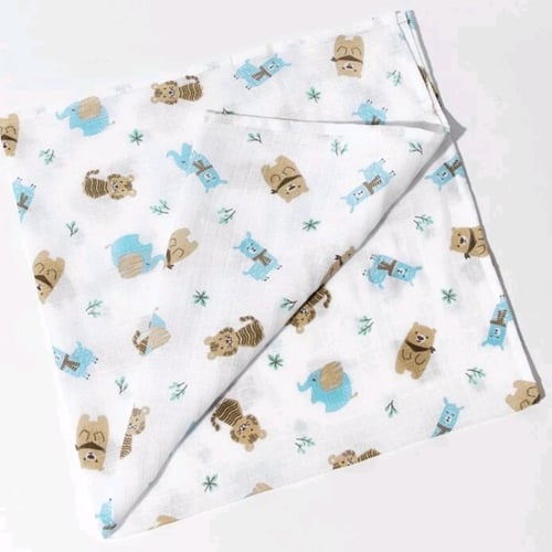 لفة مواليد - موديل رقم 17 - دب ولاما