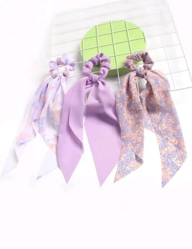 3 حبات ربطة شعر - اكسسوار شعر - موديل رقم 49