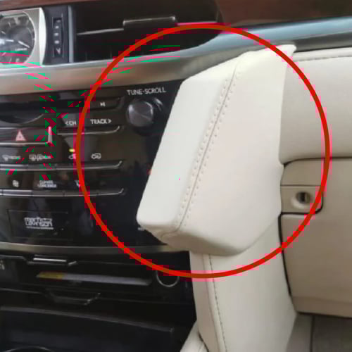 كودا قاعدة جلد لون أوف وايت لكزس LX-570 موديل 2016...