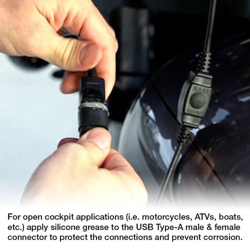 رام قاعدة مع شاحن لاسكلي ضد الماء و متعددة الاستخد...