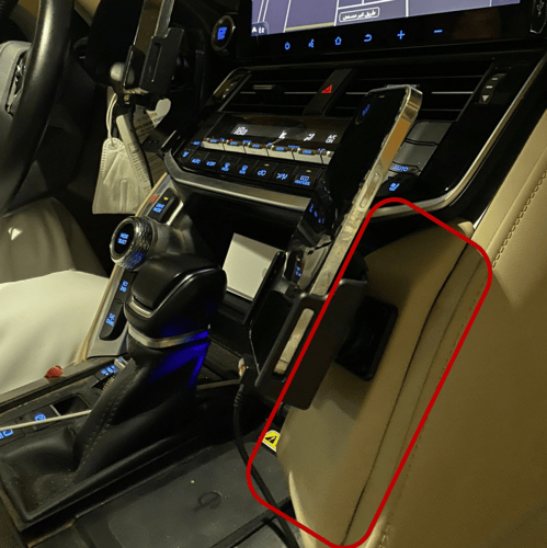 كودا قاعدة جلد بيج تويوتا لاندكروزر (LC-300- 2022-...