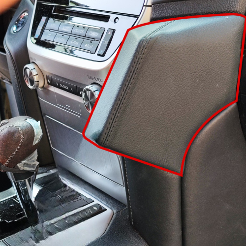 كودا قاعدة جلد أسود تويوتا LC-200 لاندكروزر 2016-2...