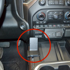 حامل بروديت بروكليب سلفرادو للجهة اليسرى 2019-2024...