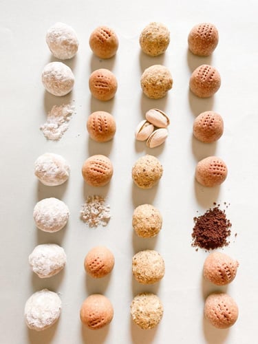 علبه معمول مشكل 4 نكهات (مجموعه رقم1)