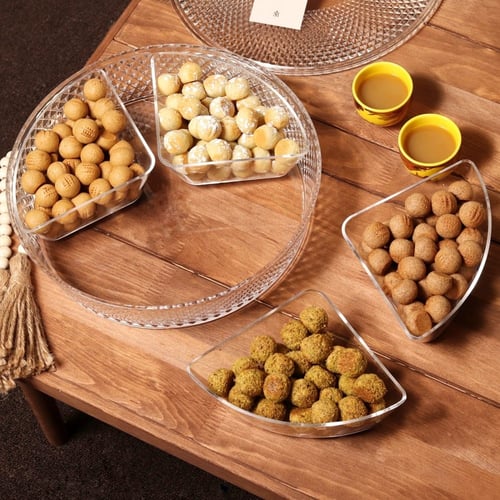 صحن اكريلك دائري