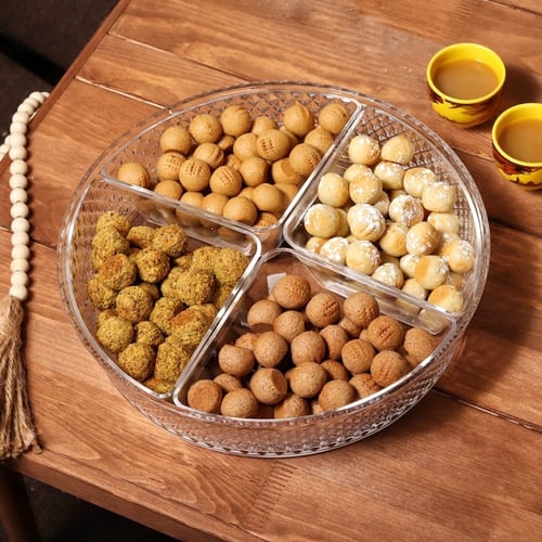 صحن اكريلك دائري