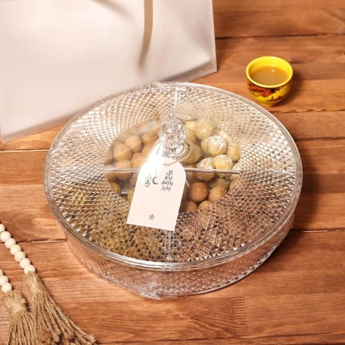 صحن اكريلك دائري