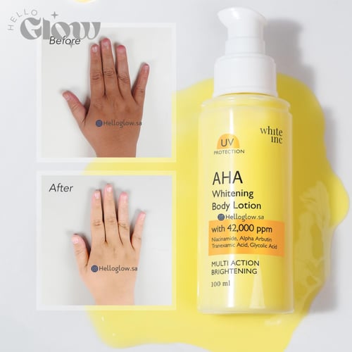 كومبو وايت إنك لتفتيح التصبغات - WHITE INC AHA Whi...