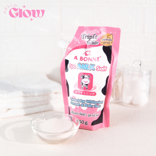 ملح الحليب للتبييض - A BONNE Spa Milk Salt 350g