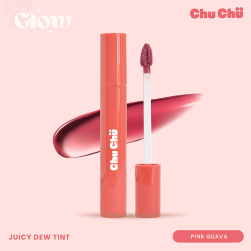 تنت الشفاه - Chu chu Beauty Juicy Dew Tint in Pink...