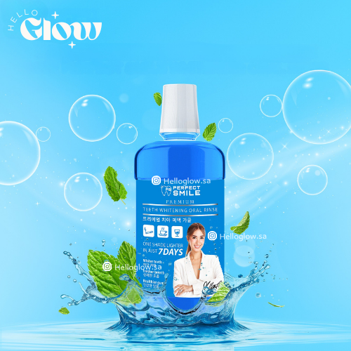54 / 5,000 غسول الفم بيرفكت سمايل لتبييض الأسنان 2...