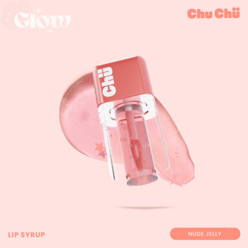 قلوس شفاه - Chu Chu Beauty Lip Syrup in Nude Jelly