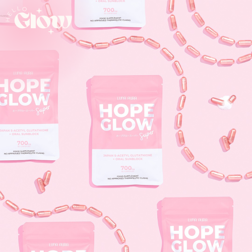 هوب قلو سوبر كيس كبير - LUNA AURA HOPE GLOW SUPER
