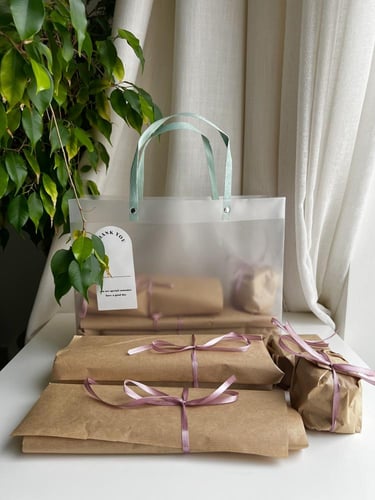 طقم مكتب - كونكريت حجري مربع