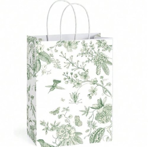 كيس ورقي اخضر