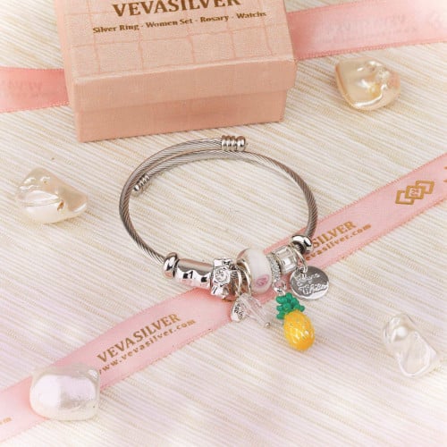 اسوارة ستانلس اصفر