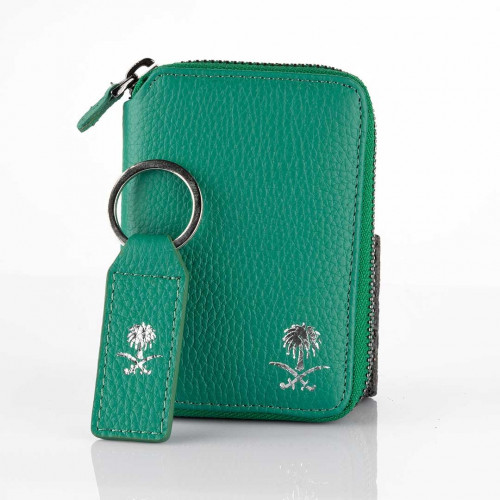 محفظة وميدالية اليوم الوطني