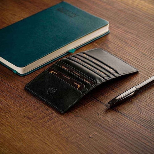 محفظة بطاقات اسود