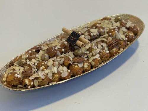 صينيه كيلو حول60حبة سكري مكشوف محشي دايجستف باللوز...