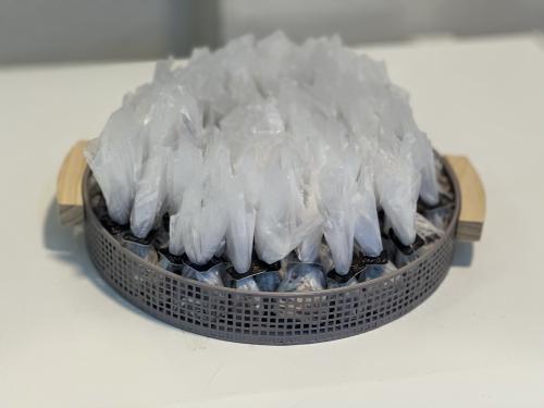 صينية رصاصي حديد كيلو ونص ٧٥ حبة تمر سكري محشي ومغ...