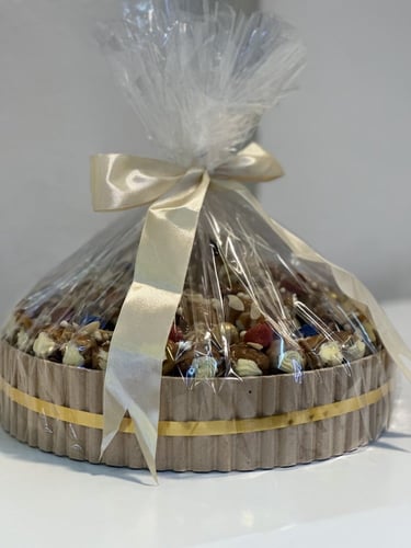 صينية كيلو ونص تقريبا90 حبه سكري مكشوف محشي دايجست...