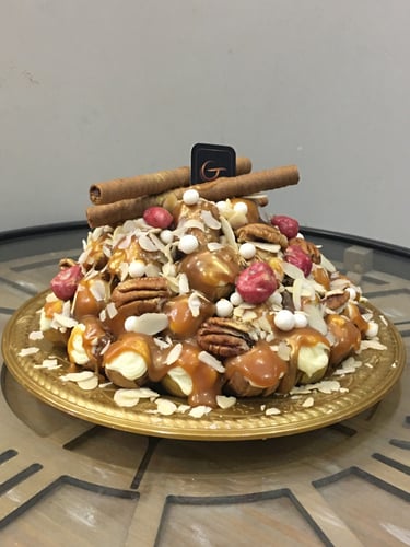 صحن صغير نص كيلو حول 30 حبة سكري مكشوف محشي دايجست...