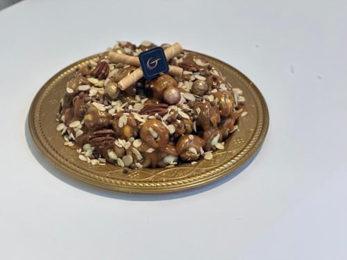 صحن صغير نص كيلو حول 30 حبة سكري مكشوف محشي دايجست...