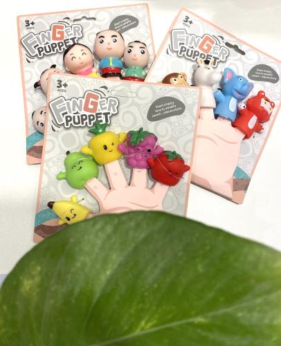 لعبة دمى الأصابع البلاستيكية