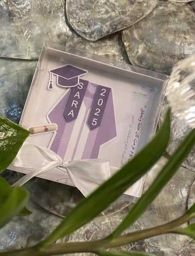 تذكار تخرج للفتيات بالحبة بتقنية 3D