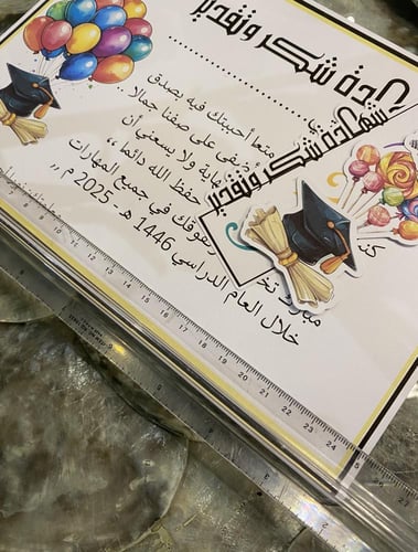 شهادة اطفال بالحبة للجنسين