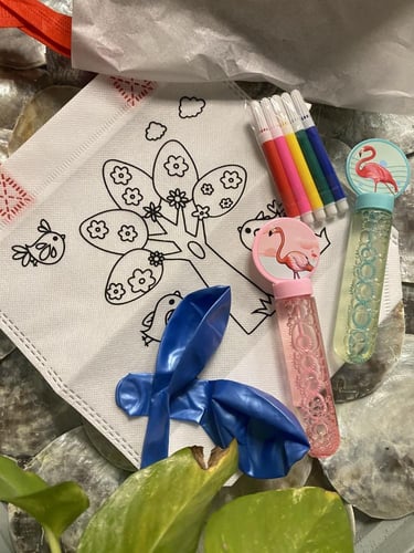 صندوق بنان الطفولة ( ٢ في ١ ) هدية + شهادة بالحبة...