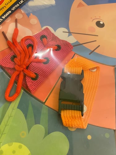 لعبة المنتسوري الخشبية لتنمية مهارات الاعتماد على...