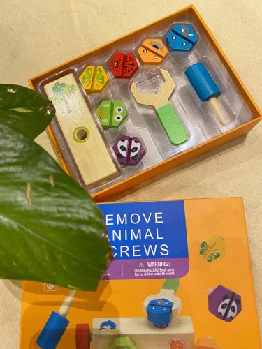 لعبة البرم والتدوير الخشبية باستخدام السكاريب الخش...