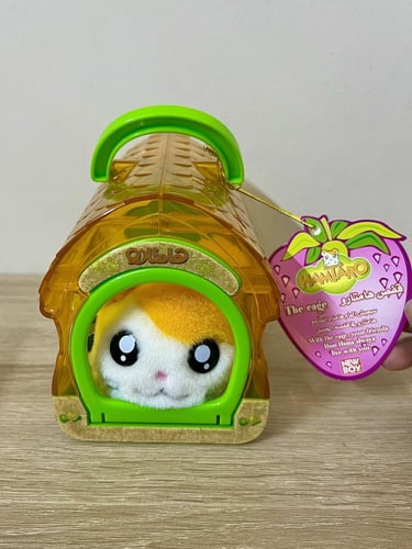 نادر جدا/ دمية همتارو والقفص سنة2000-2011