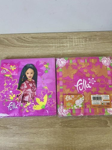 نادر جدا / مجموعة الحفلات من فلة(2غطاء طاولة اصدار...