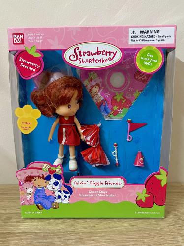 نادر جدا/دمية شخصية ستروبيري شورت كيك فتاة التشجيع...